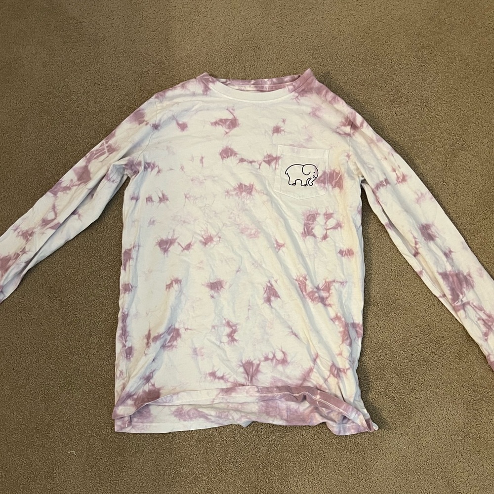 tie dye purple ivory ella long sleeve!